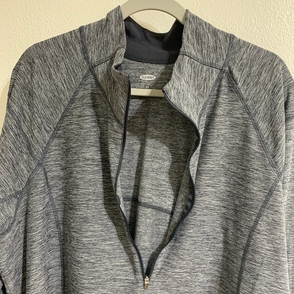 (T204) Old Navy Women's 3XL Plus Size Half-Zip Pull Over, Black & White - Picture 2 of 16